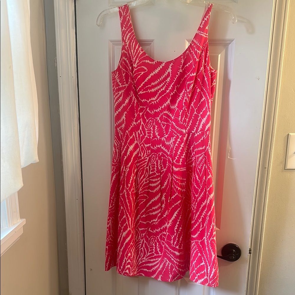 Lilly Pulitzer Pink Sleeveless Scoop Neck Sundress